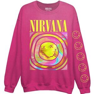 Nirvana Smile Overdyed Sweatshirt